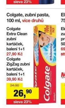 Colgate, zubní pasta, 100 ml, více druhů