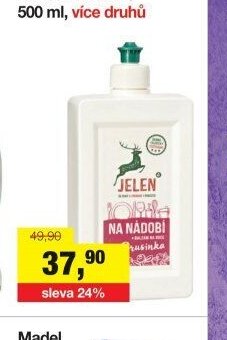 Jelen na nádobí, 500 ml, více druhů