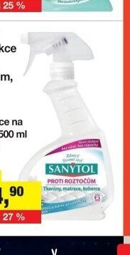 Sanytol dezinfekce proti roztočům, 300 ml