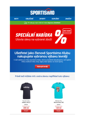 aktuální leták Sportisimo 11.9.2022-16.9.2022