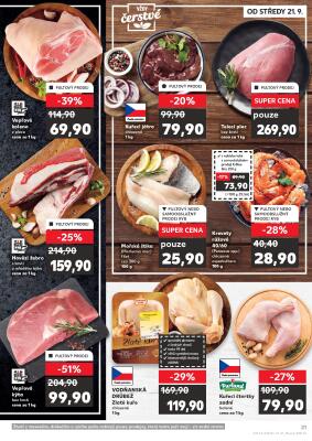 aktuální leták Kaufland 21.9.2022-27.9.2022