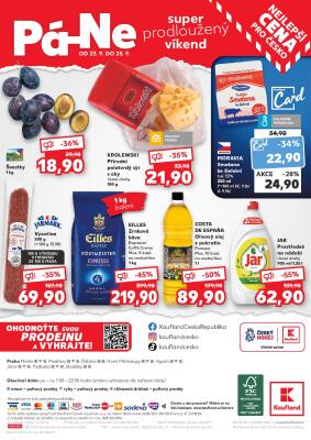 aktuální leták Kaufland 21.9.2022-27.9.2022