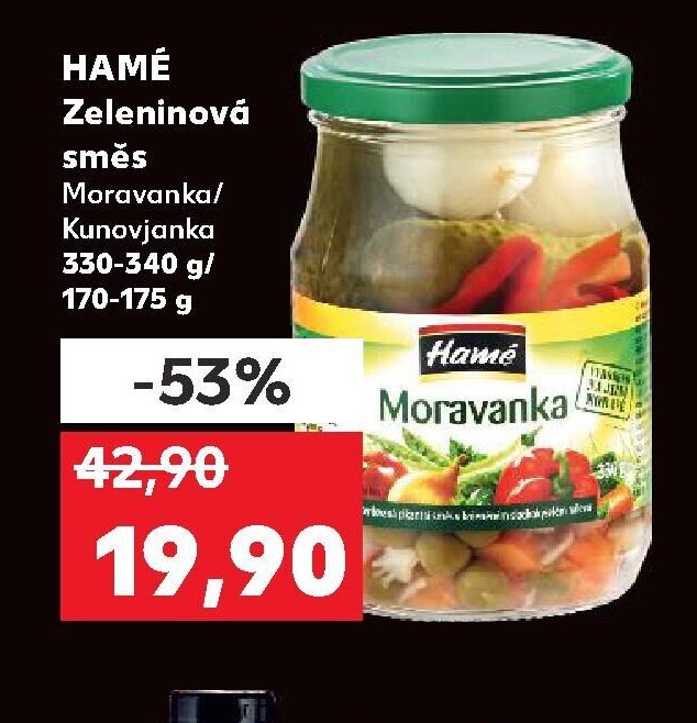 HAMÉ Zeleninová směs Moravanka