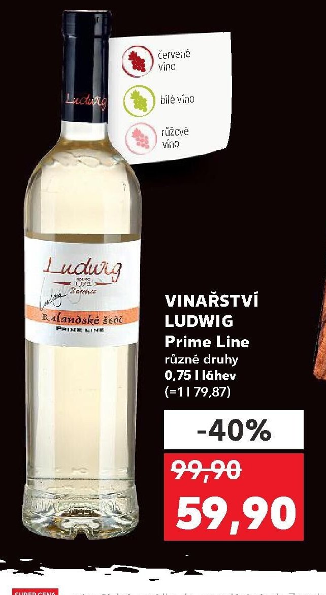 VINAŘSTVÍ LUDWIG Prime Line