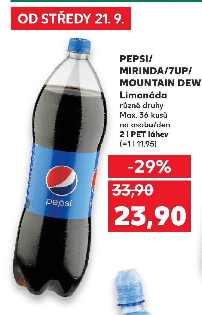 Pepsi/ Mirinda/ 7up/ Mountain Dew