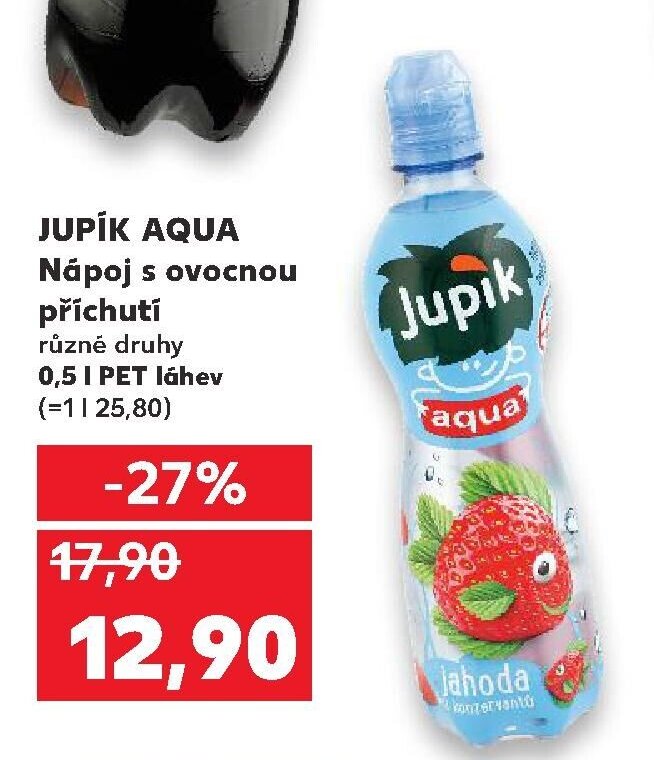 Jupík Aqua příchutí