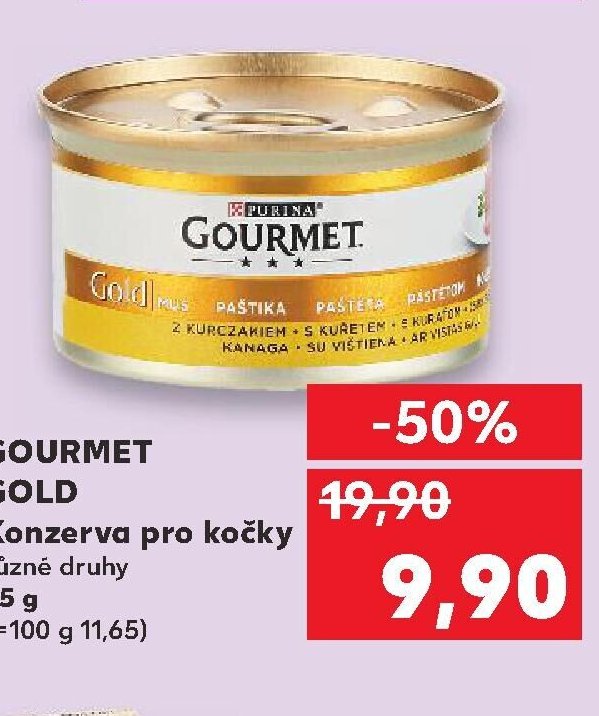 GOURMET GOLD Konzerva pro kočky