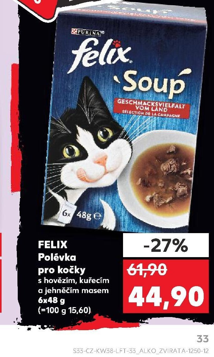 FELIX Polévka pro kočky