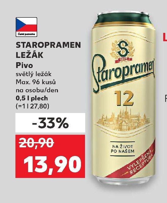 STAROPRAMEN LEŽÁK