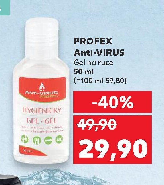Profex Anti-Virus Gel na ruce