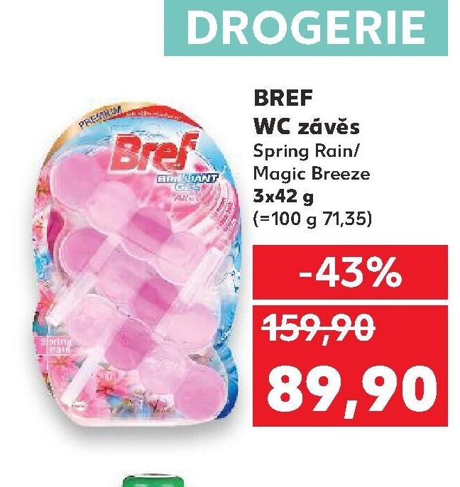Bref WC závěs