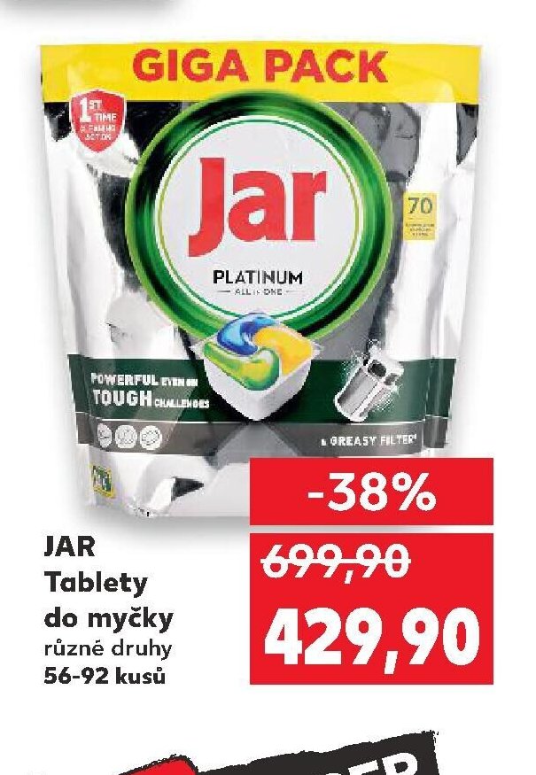 Jar Tablety do myčky