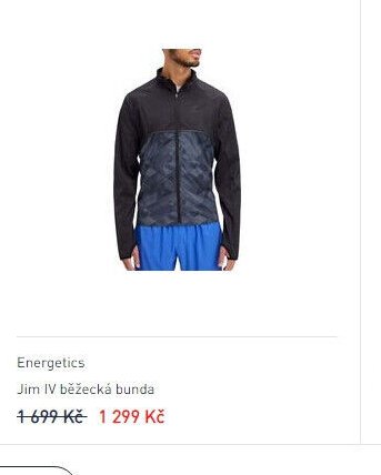 Energetics Jim IV běžecká bunda