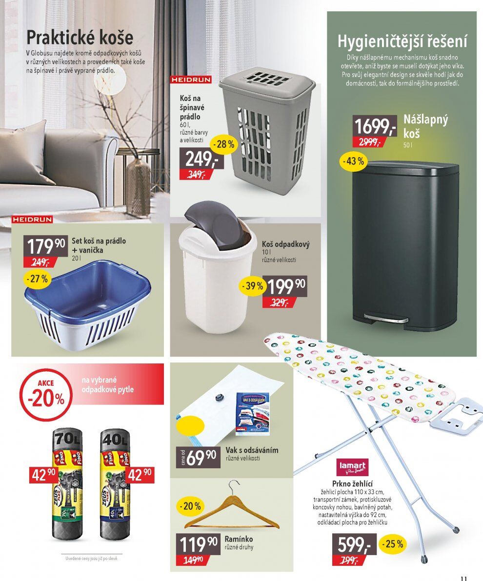 Globus leták - Úklid efektivně a pohodlně Globus strana 11