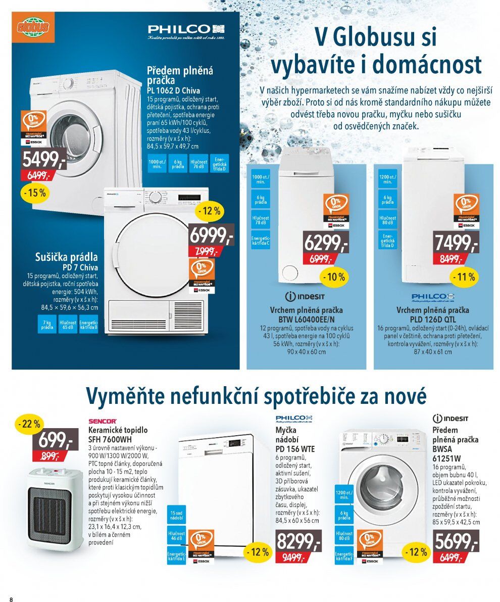 Globus leták - Úklid efektivně a pohodlně Globus strana 8