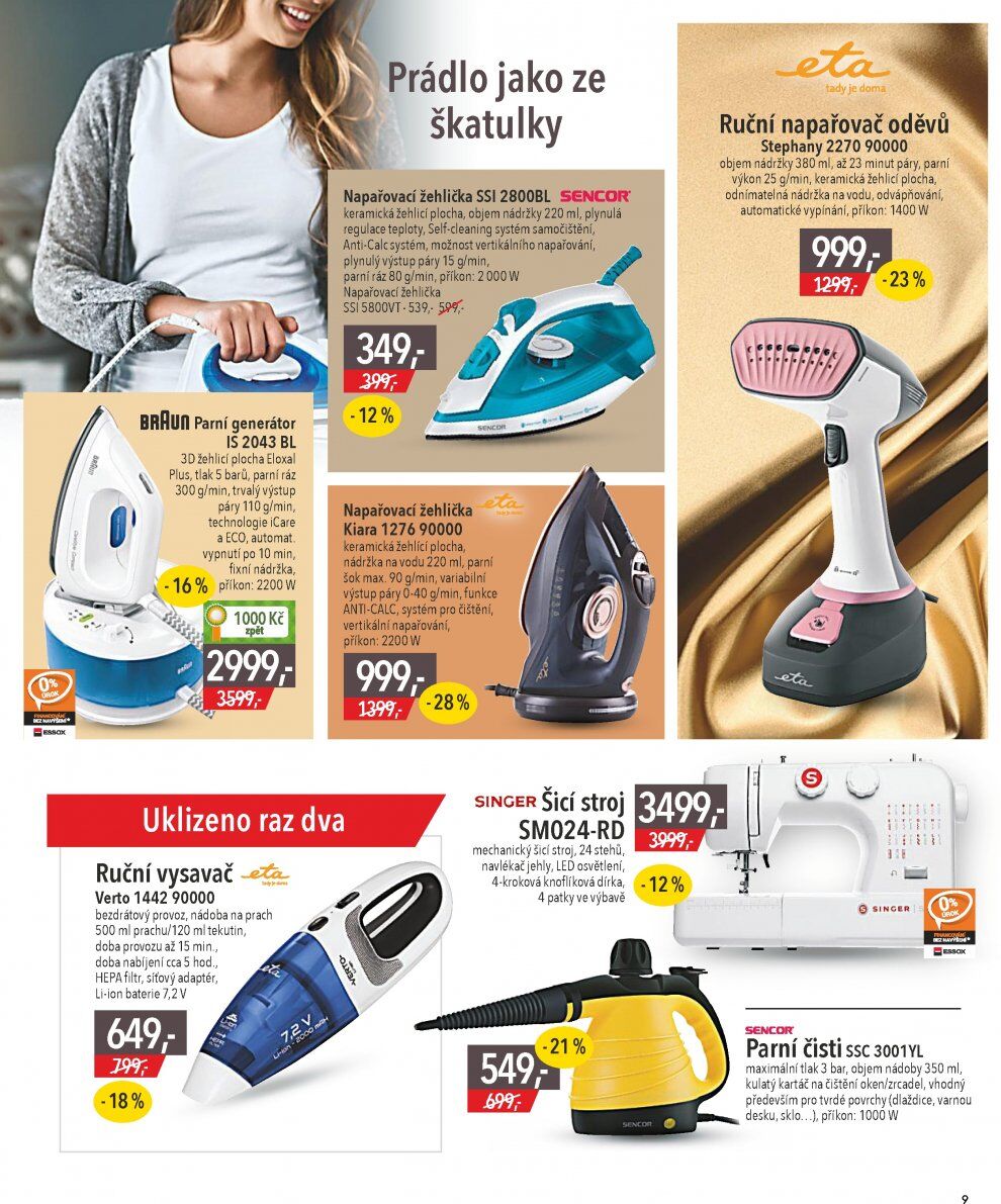 Globus leták - Úklid efektivně a pohodlně Globus strana 9