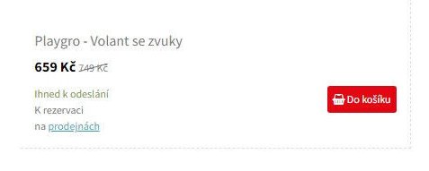 Playgro - Volant se zvuky