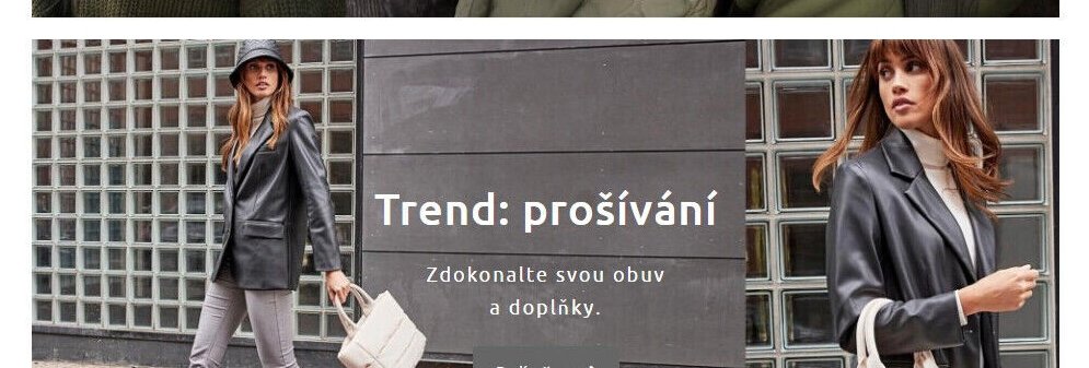Prošívaná bunda a doplňky