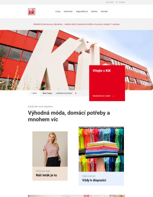 aktuální leták Kik textil 28.9.2022-4.10.2022