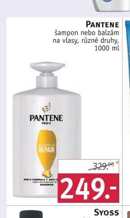 Pantene šampon nebo balzám