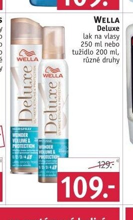 Wella Deluxe lak na vlasy nebo tužidlo