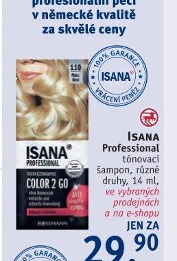 Isana Professional tónovací šampon