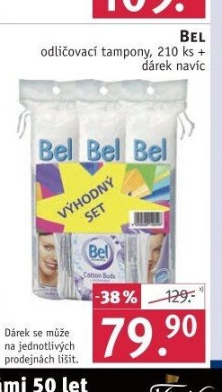 Bel odličovací tampony