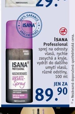 Isana Professional sprej na odrosty