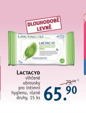 Lactacyd vlhčené ubrousky