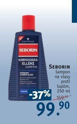 Seborin šampon na vlasy