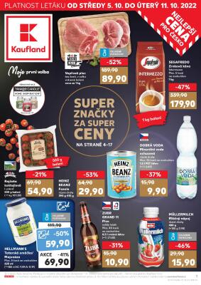aktuální leták Kaufland 5.10.2022-11.10.2022