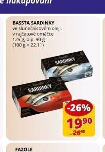 Bassta sardinky
