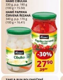 Hamé Cibulka / Paprika řezaná