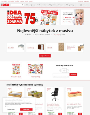 aktuální leták IDEA nábytek 4.10.2022-10.10.2022