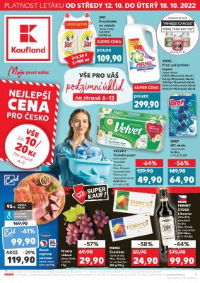 aktuální leták Kaufland 12.10.2022-18.10.2022