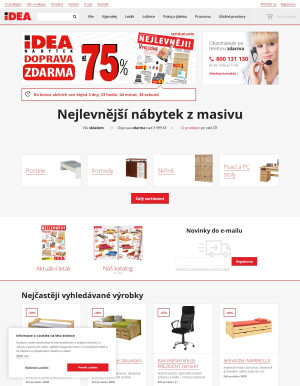 aktuální leták IDEA nábytek 11.10.2022-17.10.2022