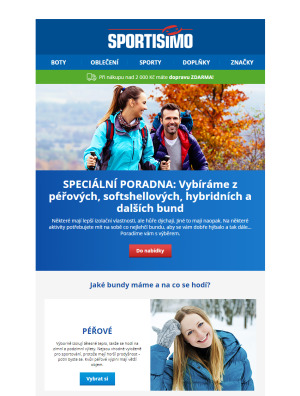 aktuální leták Sportisimo 9.10.2022-14.10.2022