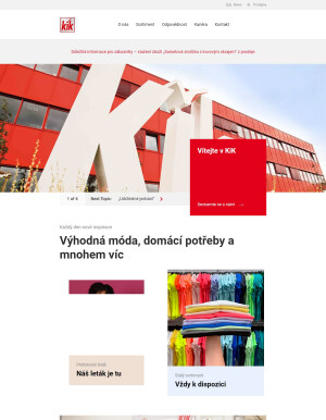aktuální leták Kik textil 12.10.2022-18.10.2022