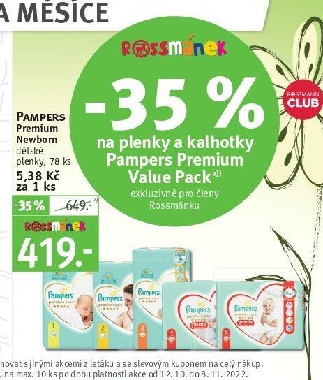 Pampers Premium Value Pack
