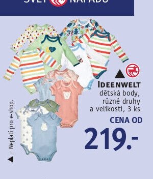 IDEENWELT dětská body