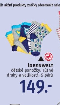 IDEENWELT dětské ponožky