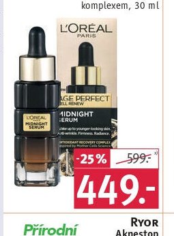 L'Oréal Paris Cell Renew noční regenerační pleťové sérum