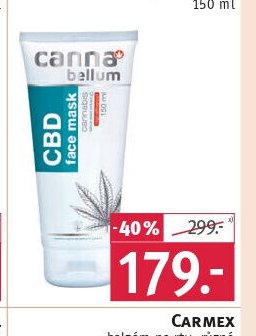 Cannabellum CBD pleťová maska