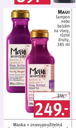 MAUI šampon nebo balzám na vlasy