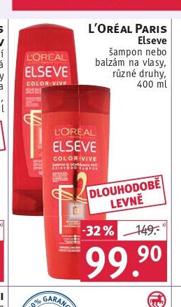 L'ORÉAL PARIS Elseve šampon nebo balzám na vlasy