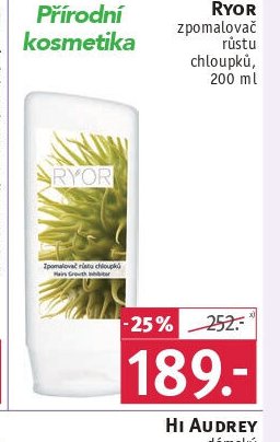 RYOR zpomalovač růstu chloupků