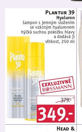 Plantur 39 Hyaluron šampon
