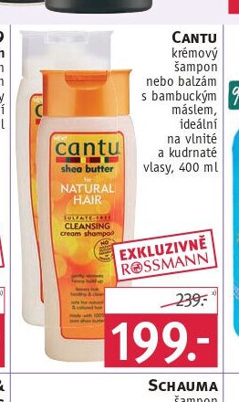 Cantu krémový šampon nebo balzám