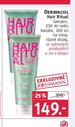 Dermacol Hair Ritual šampon nebo balzám
