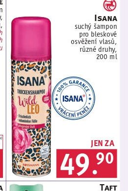Isana suchý šampon